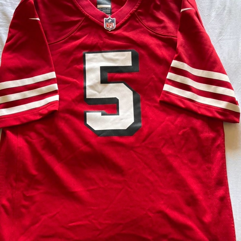 NFL Red On Field Jersey